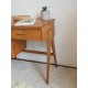 Bureau scandianve pieds compas circa 1960