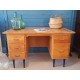Bureau années 60 en bois et métal