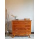 Commode scandinave pieds compas vintage