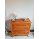Commode scandinave pieds compas vintage