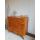 Commode scandinave pieds compas vintage