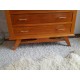 Commode scandinave pieds compas vintage