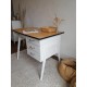 Bureau pieds compas-  circa 1960