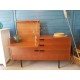 Buffet moderniste circa 1960 avec tiroirs cachés