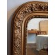 Miroir doré ancien 71X56