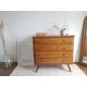 Commode circa 1960 pieds compas