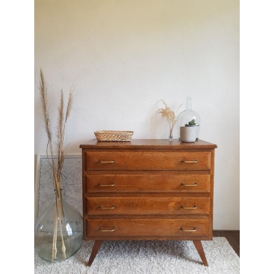 Commode circa 1960 pieds compas