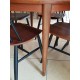 Table scandinave 4, 6 ou 8 convives - rallonges