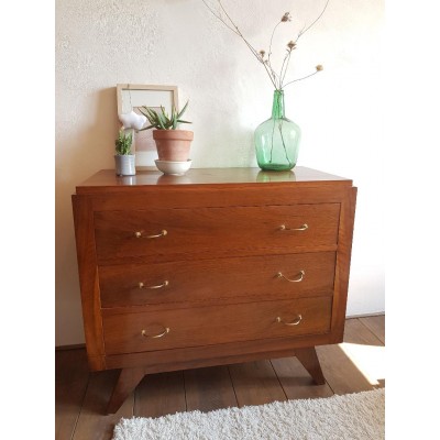 Commode  pieds compas - circaannées 60