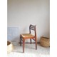 Paire de chaises scandinaves corde tressée