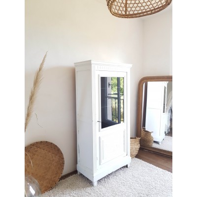 Armoire parisienne ancienne vitrée