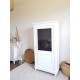 Armoire parisienne ancienne vitrée
