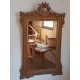 Miroir ancien doré 138 x 81  style Louis XV