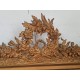Miroir ancien doré 138 x 81  style Louis XV