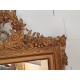 Miroir ancien doré 138 x 81  style Louis XV