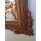 Miroir ancien doré 138 x 81  style Louis XV
