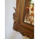 Miroir ancien doré 138 x 81  style Louis XV