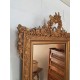 Miroir ancien doré 138 x 81  style Louis XV