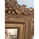 Miroir ancien doré 138 x 81  style Louis XV