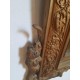 Miroir ancien doré 138 x 81  style Louis XV