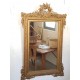 Miroir ancien doré 138 x 81  style Louis XV