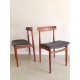 Paire de chaises scandinaves -  circa 1960
