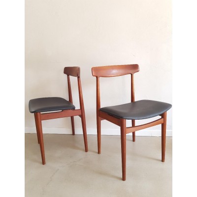 Paire de chaises scandinaves -  circa 1960