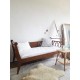 Banquette -Day-bed pieds compas circa 1960
