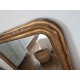Miroir ancien doré 121 x 83 style Louis Philippe
