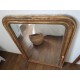 Miroir ancien doré 121 x 83 style Louis Philippe