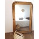 Miroir ancien doré 143 x 88  style Louis -Philippe