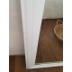 Miroir ancien blanc 120x71cm de style Louis Philippe