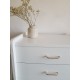 Commode -semainier pieds compas circa 1960 esprit scandinave