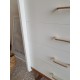 Commode -semainier pieds compas circa 1960 esprit scandinave