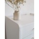 Commode -semainier pieds compas circa 1960 esprit scandinave