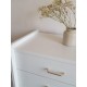 Commode -semainier pieds compas circa 1960 esprit scandinave