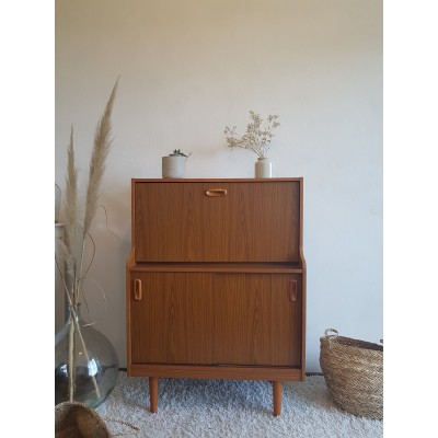 Secrétaire scandinave Schreiber circa 1960
