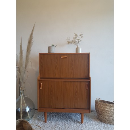 Secrétaire scandinave Schreiber circa 1960