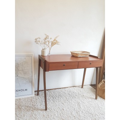 Bureau scandinave pieds compas circa 1960