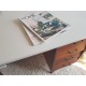 Bureau à pieds compas esprit scandinave circa 1960