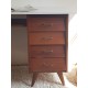 Bureau à pieds compas esprit scandinave circa 1960