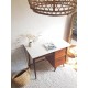 Bureau à pieds compas esprit scandinave circa 1960