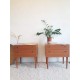 Paire de table de chevets circa 1960