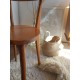 Suite de 4 chaise bistrots LUTERMA circa 1960