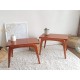 Paire de tables de chevet scandinaves circa 1960
