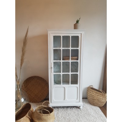 Armoire parisienne ancienne vitrée