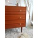 Commode années 60-  3 tiroirs