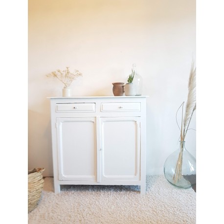 Buffet parisien blanc ancien