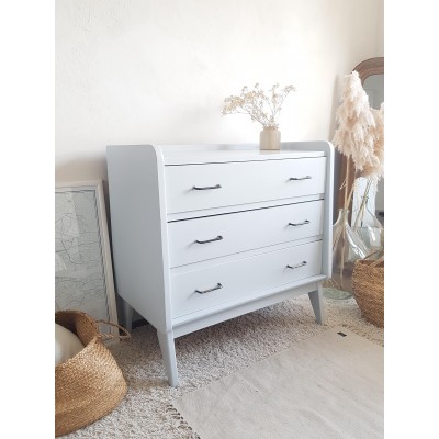Commode années 60 pieds compas esprit scandinave