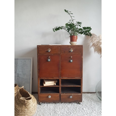 Meuble de métier années 50